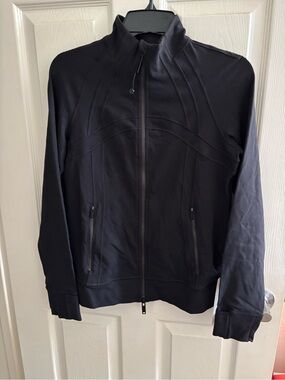 lululemon athletica Black Logo Performance Top